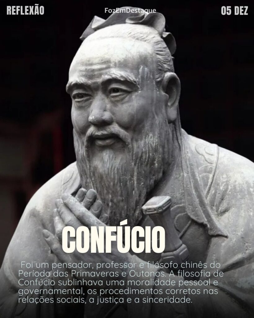 “Não corrigir nossas falhas é o mesmo que cometer novos erros.” — Confúcio
Falhas Correção NovosErros Confúcio