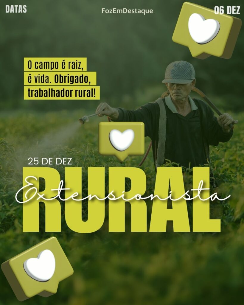 Dia Nacional do Extensionista Rural
Extensionista Rural Mobilização Masculina