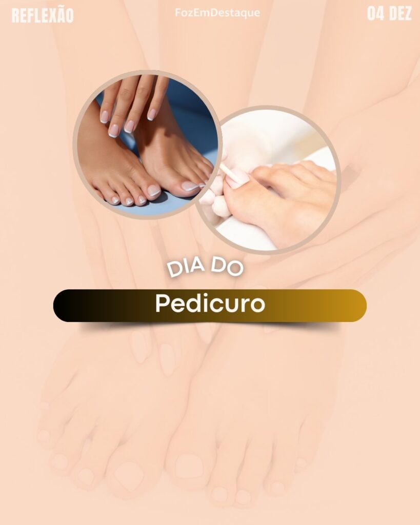 Propaganda Perito Orientador Minas
O Dia do Pedicuro é uma homenagem aos profissionais dedicados à saúde e ao bem-estar dos pés. Embora frequentemente associada à estética, a profissão de pedicuro tem um impacto profundo na saúde e na qualidade de vida das pessoas.