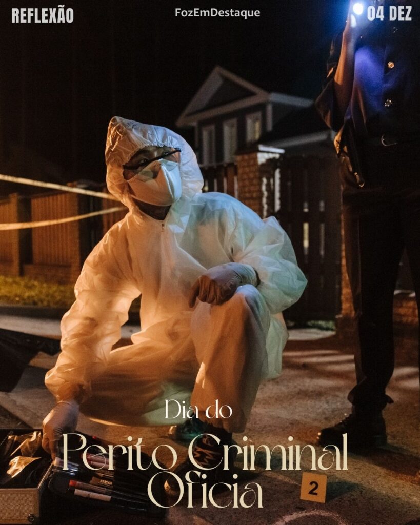 Propaganda Perito Orientador Minas
O Dia do Perito Criminal Oficial celebra os profissionais da Polícia Científica que aplicam conhecimentos científicos e técnicos na elucidação de crimes. Esses profissionais são a ponte entre o fato criminoso e a prova material.