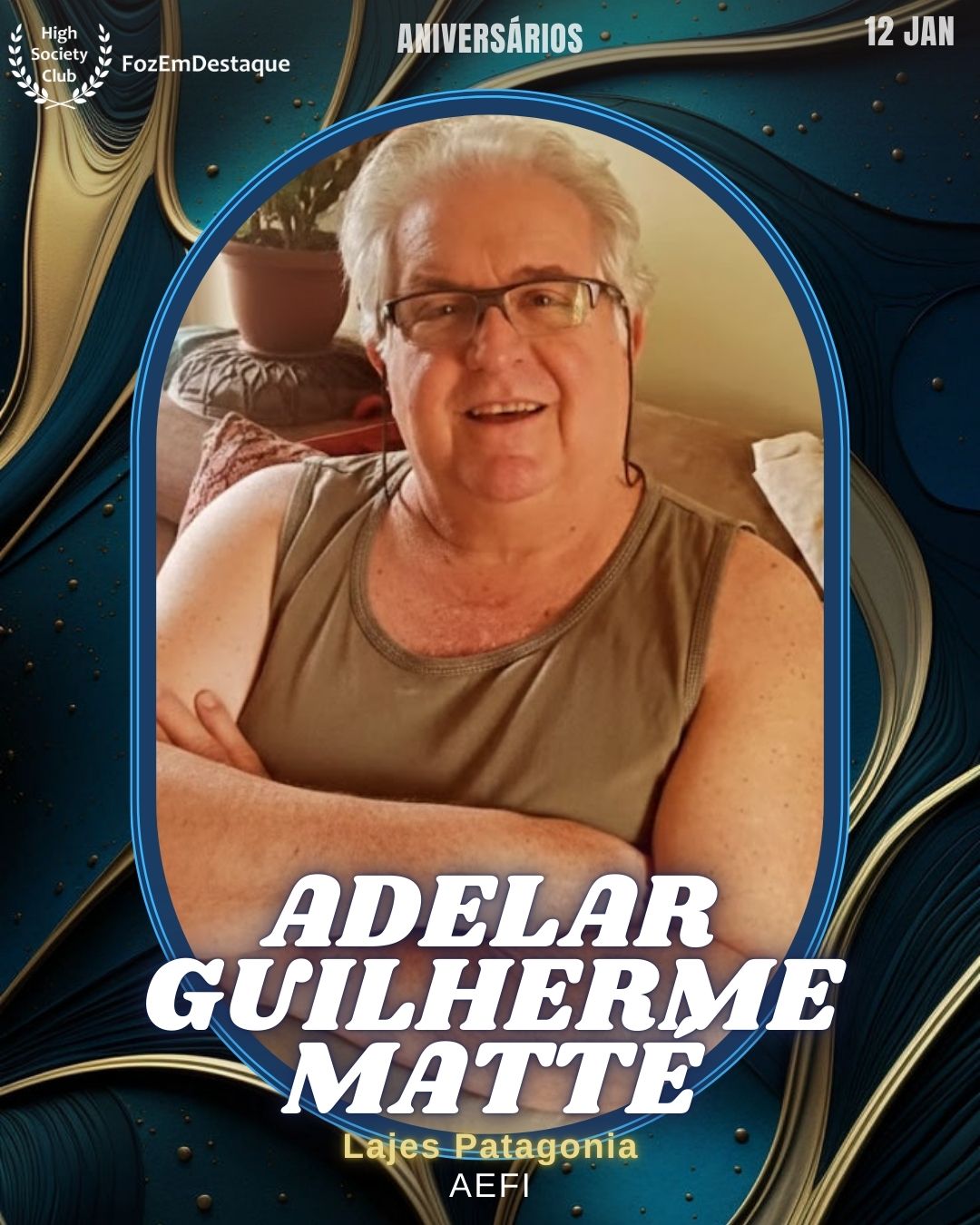 Adelar Guilherme Matté
Engenheiro Civil
Lajes Patagonia
AEFI