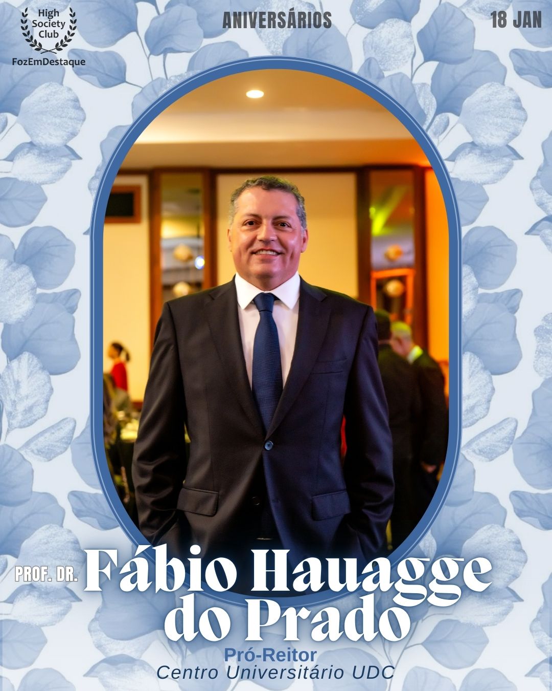 Prof. Dr. Fábio Hauagge do Prado
Pró-Reitor
Centro Universitário UDC
AEFI