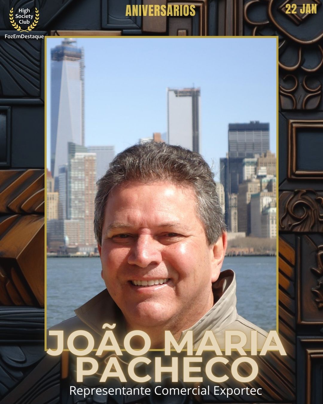 João Maria Pacheco
Representante Comercial Exportec