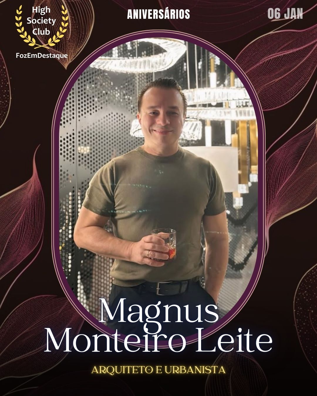 Magnus Monteiro Leite
Arquiteto e Urbanista