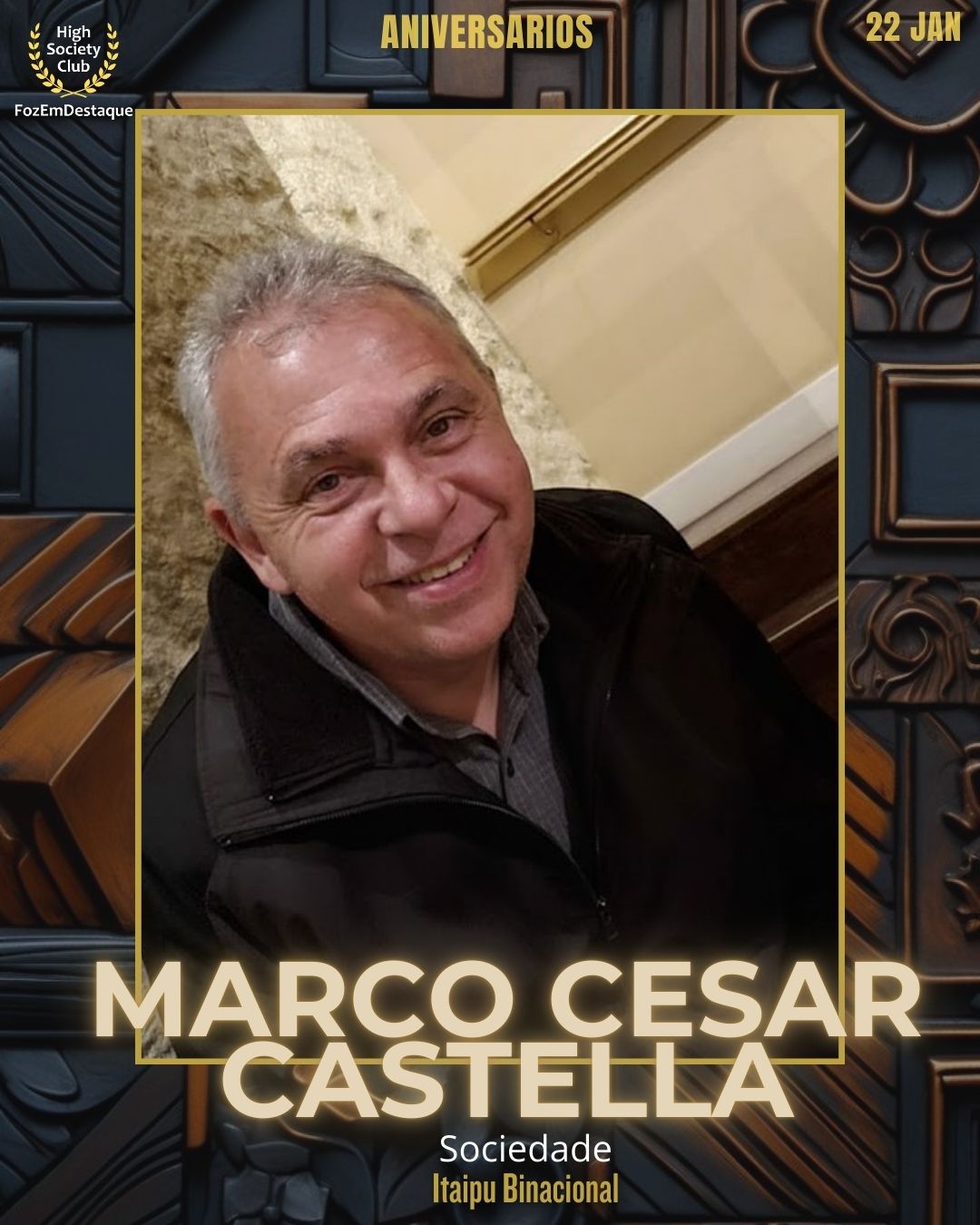 Marco Cesar Castella
Sociedade
Itaipu Binacional