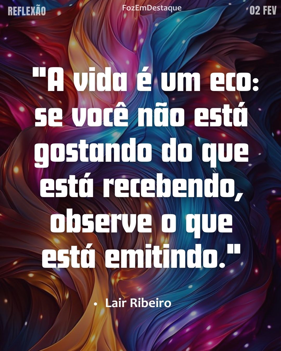 Eco da vida Lair Ribeiro