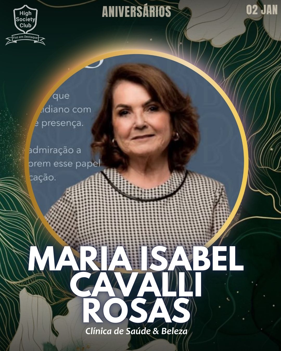 Maria Isabel Cavalli Rosas
Sócia e Técnica
Clínica de Saúde & Beleza