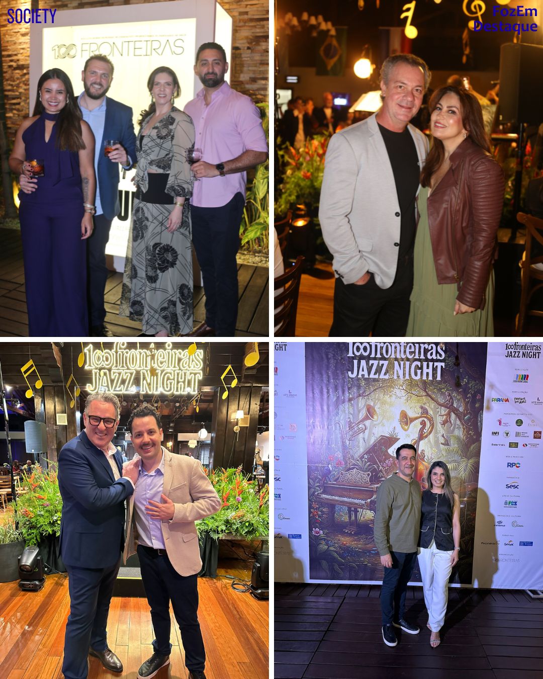 Reviva a edição 2025 do 100Fronteiras Jazz Night. Detalhes da gala exclusiva no Sanma Hotel e o tributo internacional a Amy Winehouse.
Dado e Isabela Aguirra
Mariana Hernandez Gonzalez
Vinoteca Don Jorge
Lourdes Mezza - Shopping China
Denis Grellmann