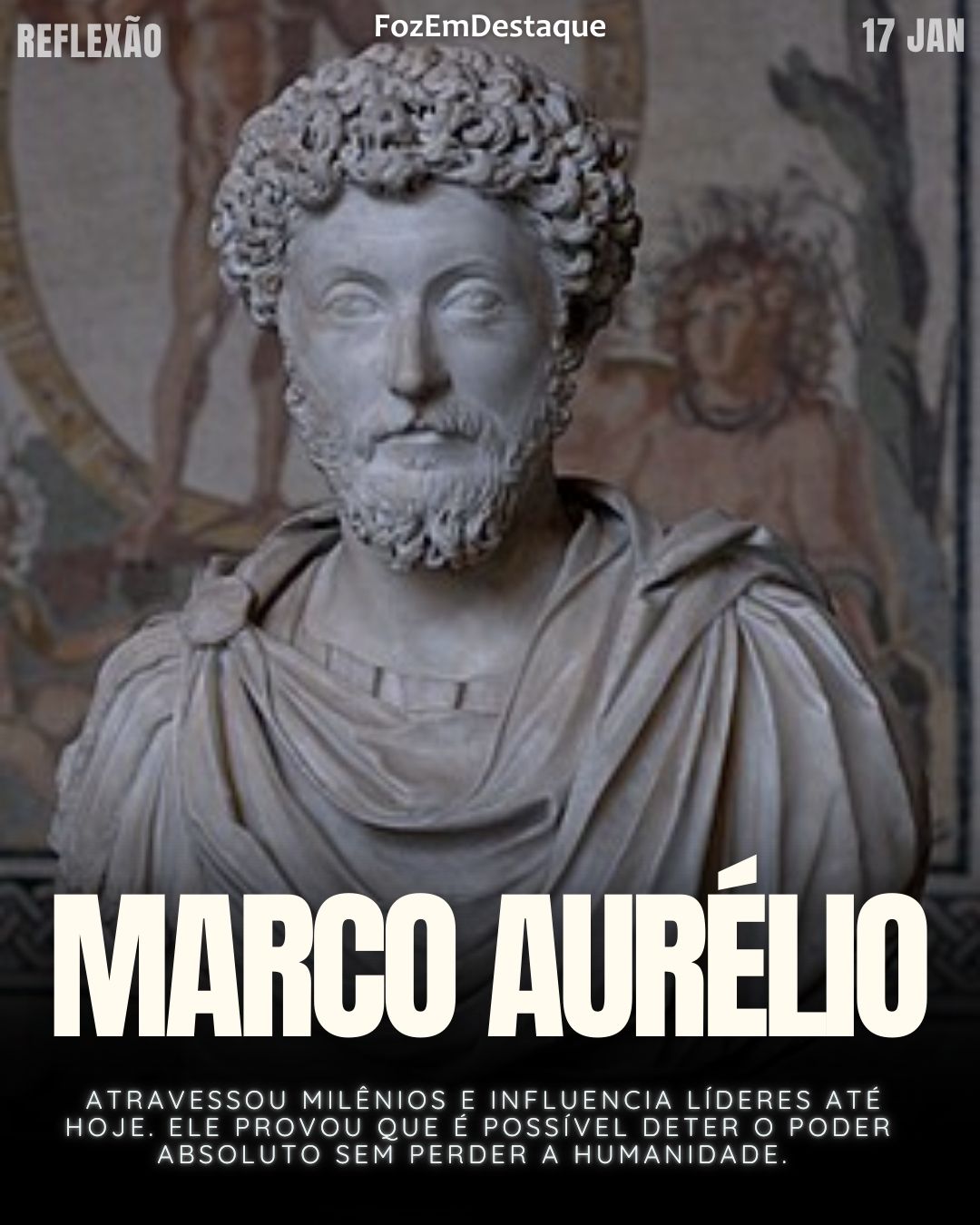 "A nossa vida é aquilo que os nossos pensamentos a transformam." — Marco Aurélio
Mentalidade Estoica Plenitude Vida