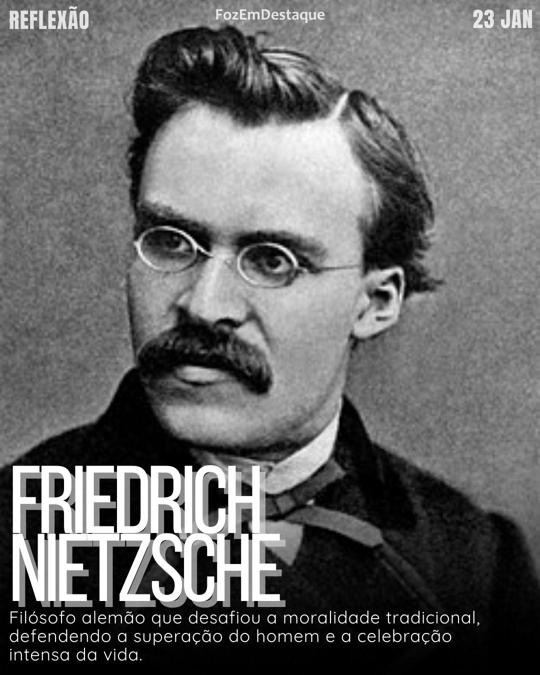 "O que não provoca minha morte faz com que eu fique mais forte." — Friedrich Nietzsche
Resiliência Nietzsche 2026