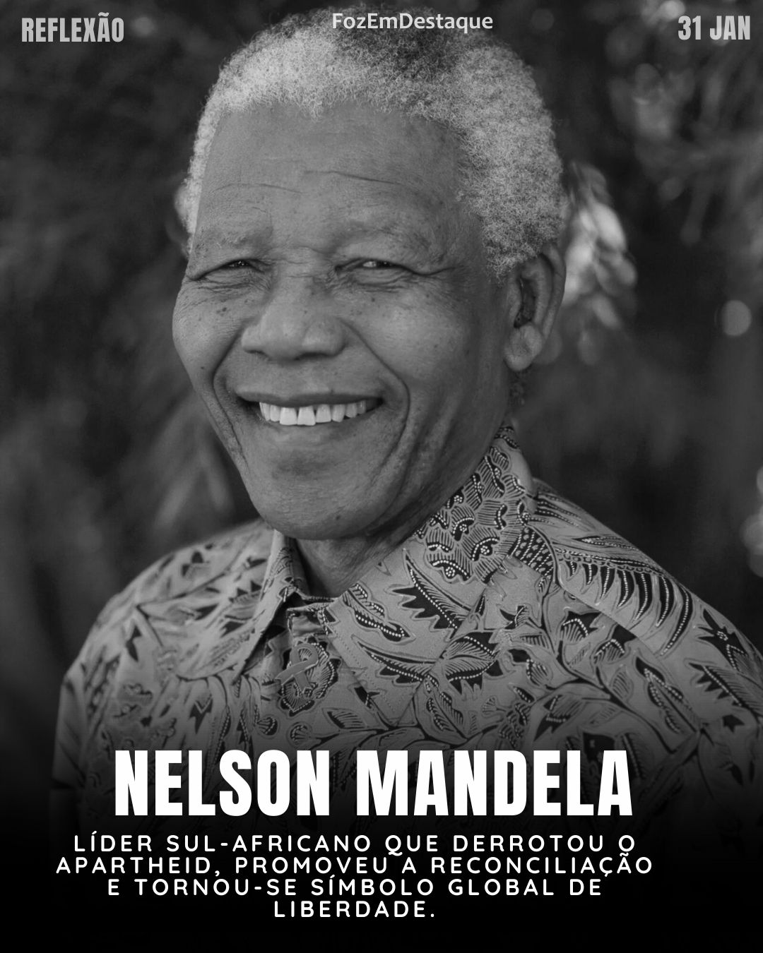 Legado Nelson Mandela 2026