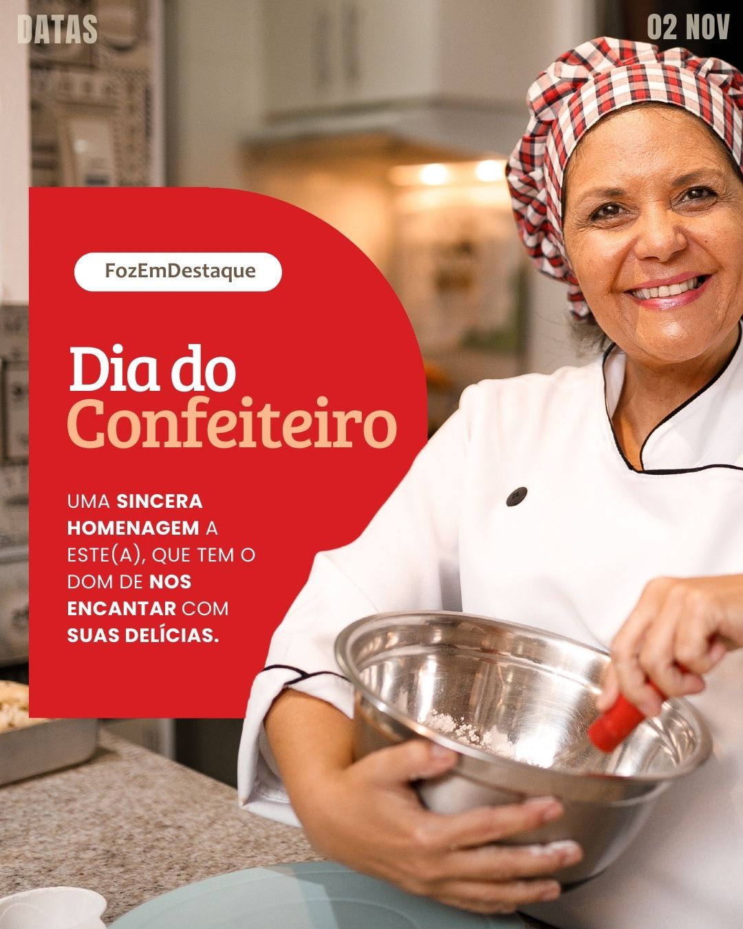 Datas Comemorativas 02/01/2026. Saiba sobre o Dia do Médico Sanitarista, Dia do Confeiteiro e o Dia Mundial do Introvertido no FozEmDestaque.