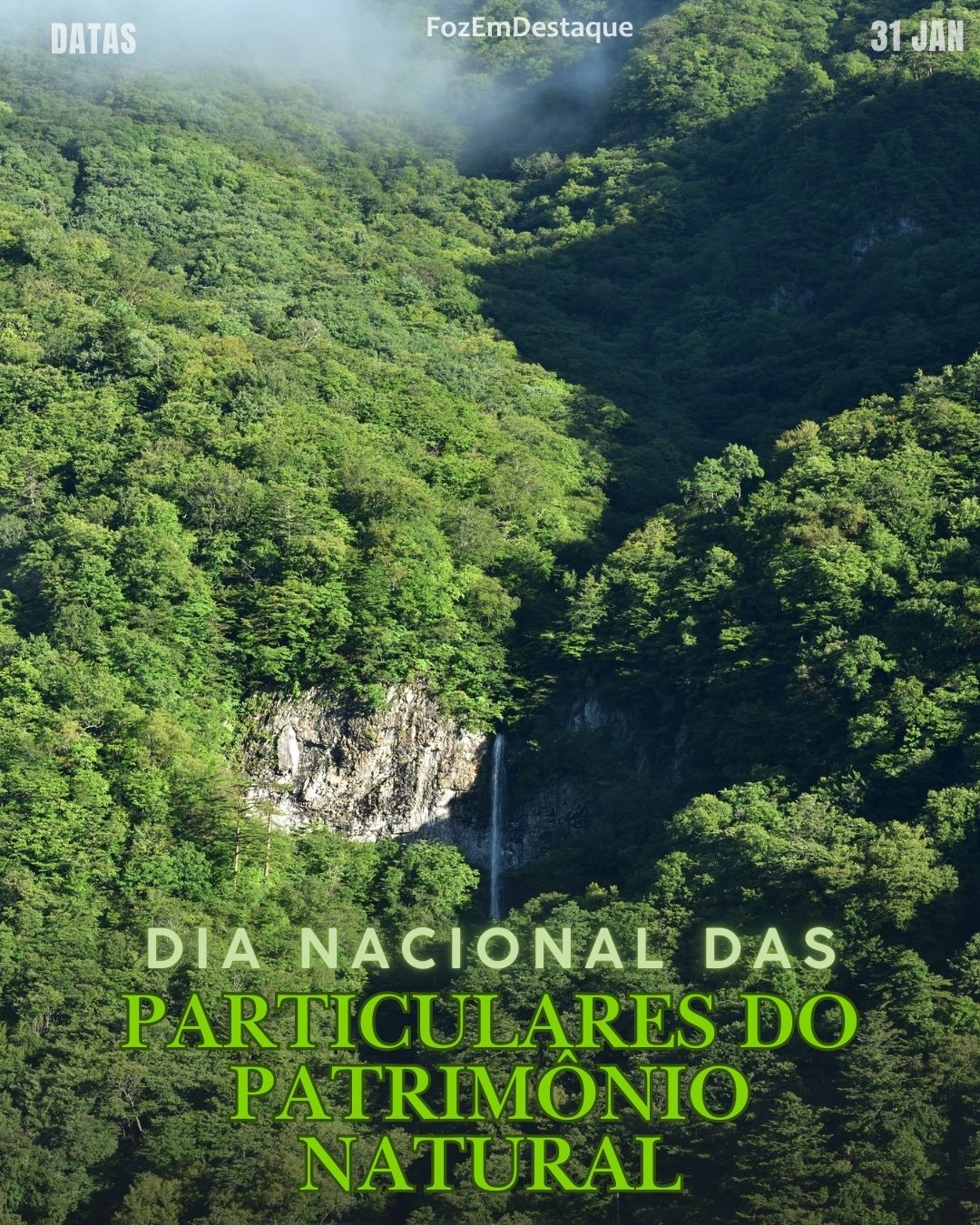 Datas Comemorativas 31/01/2026