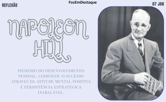 Superação de Limites Mentais: Reflexões de Napoleon Hill em 2026 REFLEXÃO HORIZONTAL