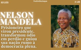 Legado Nelson Mandela 2026: Reflexões para uma Vida Plena e Sofisticada REFLEXÃO HORIZONTAL