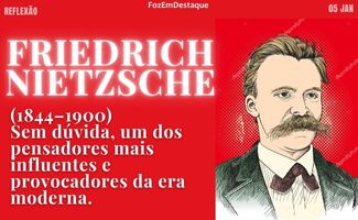 Escolha Você: A Reflexão de Nietzsche para o Sucesso em 2026 REFLEXÃO HORIZONTAL