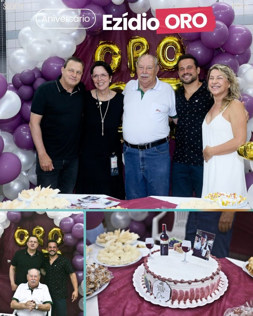 Ezídio Oro: 87 Anos de História e Emoção no Alto do Rio Paraná
Ettore Amaral
Eliane Oro
Rose Distribel Antártica
Marli Alegretti