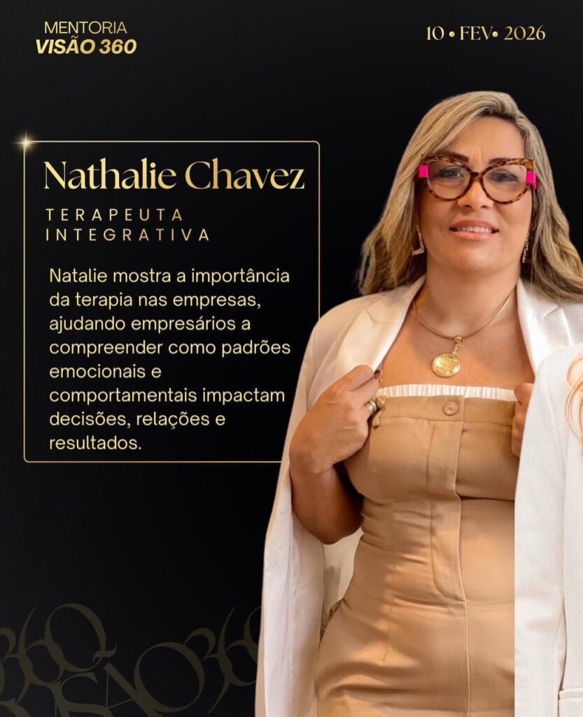 Gisele Kuhn (Empresária): Mentalidade de empresária vs. empreendedora e assumir o controle real do negócio.
Lucas Henz (Liderança): Desenvolvimento de líderes e equipes de alto desempenho com liderança situacional.
Anderson Karkow (Vendas): Método C.O.M., gestão estratégica comercial e processos de vendas.
Nathalie Chavez (Terapeuta): Padrões emocionais nas decisões e terapia nas empresas.
Adrieni Yassine (Neurociência): Comunicação, imagem e posicionamento estratégico para autoridade.
Danielli Arenhart (Finanças): Organização financeira de ponta a ponta.
Erika Rossi (RH e Negócios): Cultura organizacional, propósito e "arrumar a casa".
Bruno Sant Anna (Growth & IA): Inteligência Artificial para automatizar processos e escalar lucros.
Mentoria Visão 360