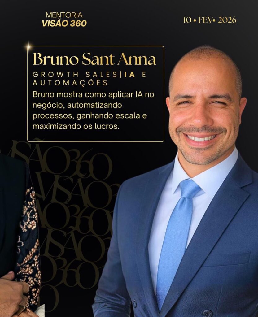 Gisele Kuhn (Empresária): Mentalidade de empresária vs. empreendedora e assumir o controle real do negócio.
Lucas Henz (Liderança): Desenvolvimento de líderes e equipes de alto desempenho com liderança situacional.
Anderson Karkow (Vendas): Método C.O.M., gestão estratégica comercial e processos de vendas.
Nathalie Chavez (Terapeuta): Padrões emocionais nas decisões e terapia nas empresas.
Adrieni Yassine (Neurociência): Comunicação, imagem e posicionamento estratégico para autoridade.
Danielli Arenhart (Finanças): Organização financeira de ponta a ponta.
Erika Rossi (RH e Negócios): Cultura organizacional, propósito e "arrumar a casa".
Bruno Sant Anna (Growth & IA): Inteligência Artificial para automatizar processos e escalar lucros.
Mentoria Visão 360