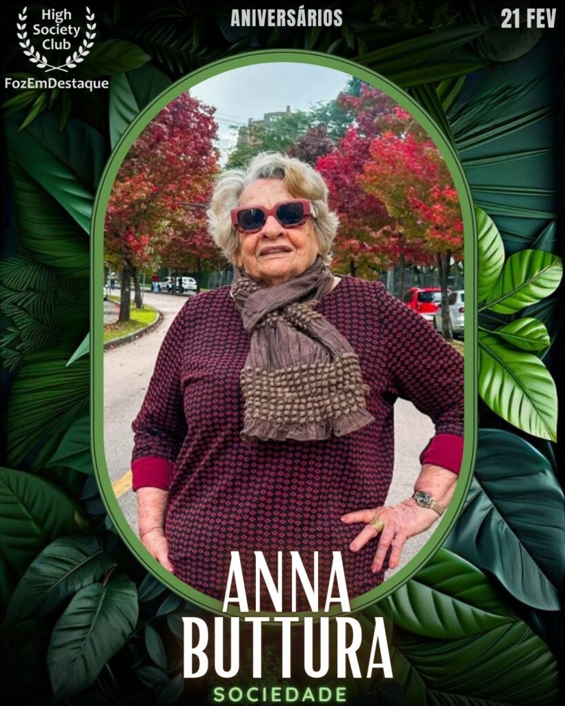 Anna Buttura
Sociedade