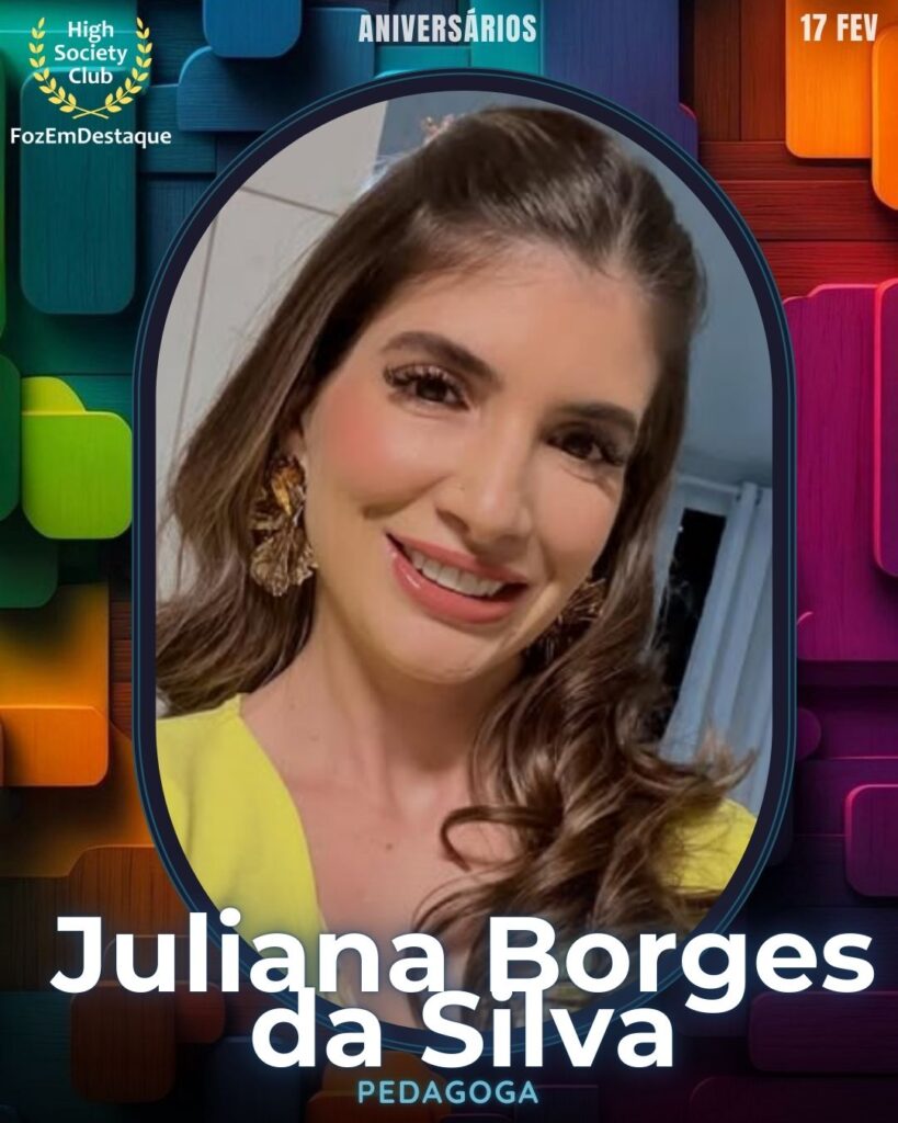 Juliana Borges da Silva
Pedagoga