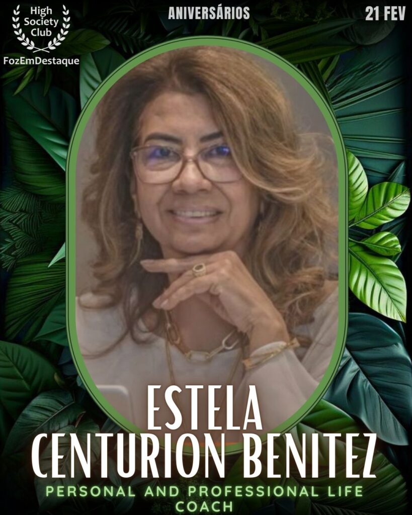 Estela Centurion Benitez
Personal and Professional Life Coach