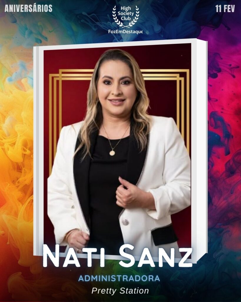 Nati Sanz
Administradora
Pretty Station
HIGH SOCIETY CLUB