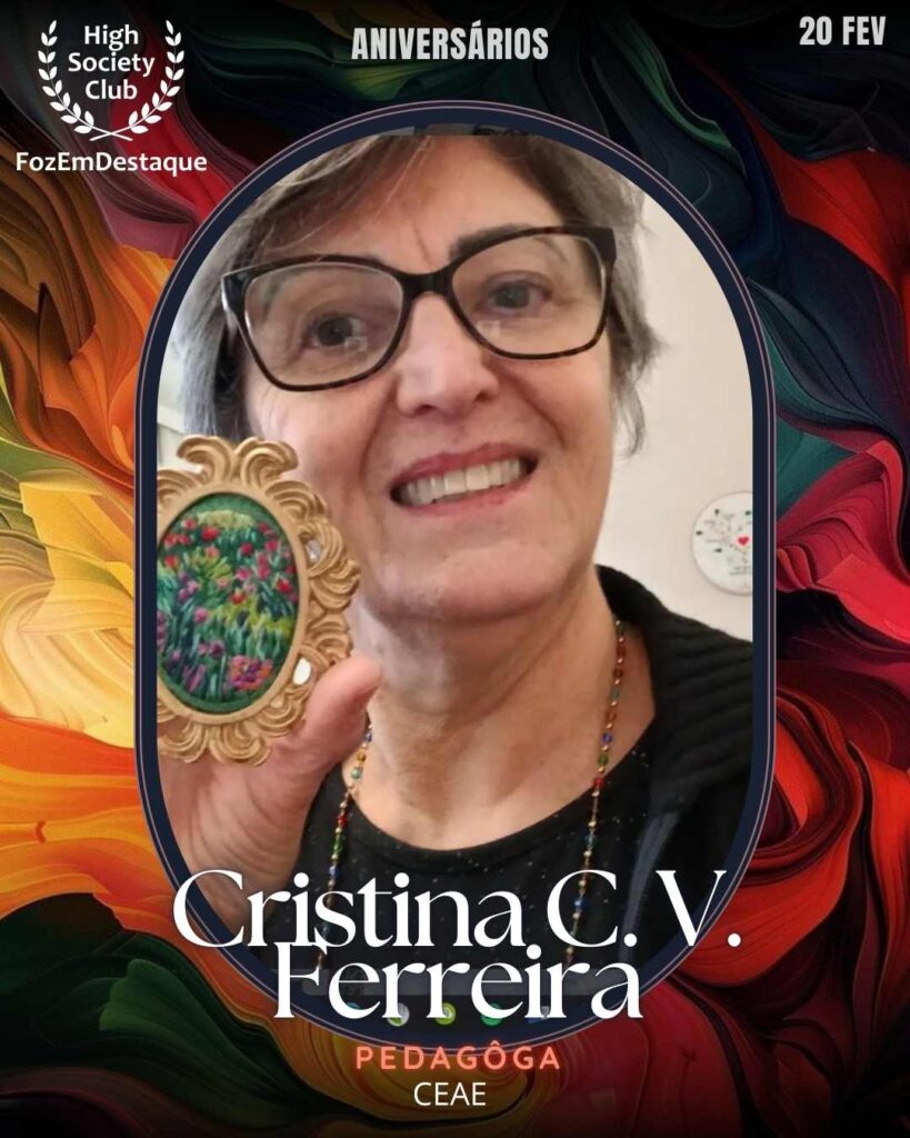 Cristina C. V. Ferreira
Pedagôga
CEAE