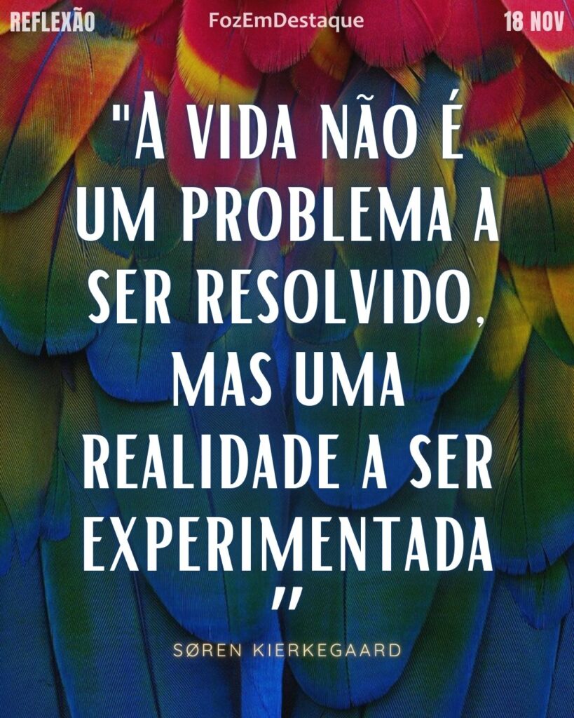 Realidade Experimentada Kierkegaard 2026
