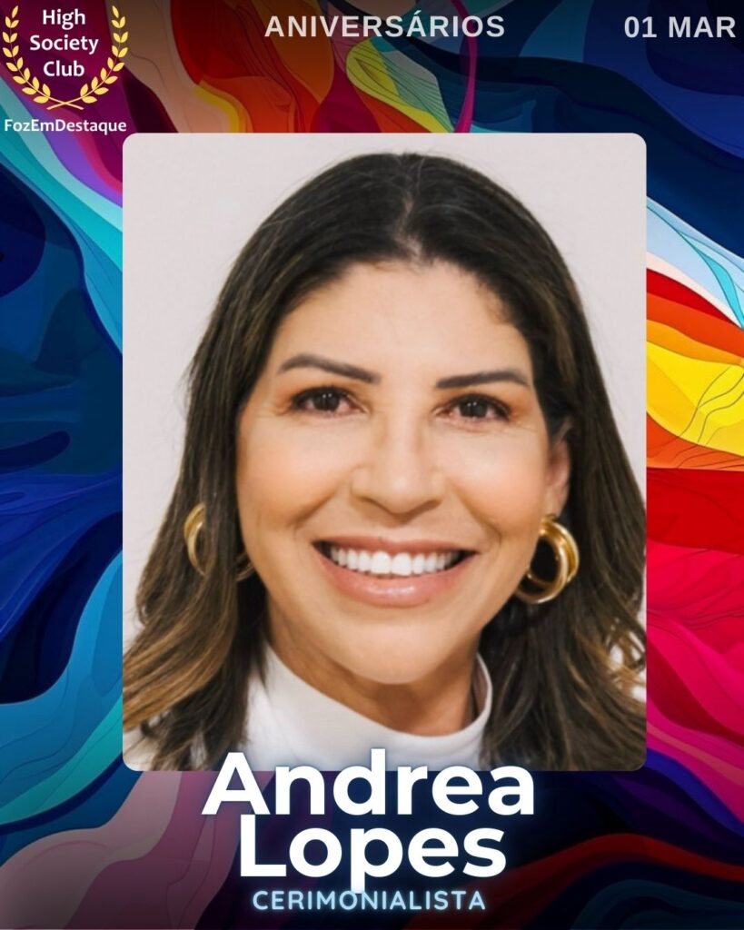Andrea Lopes
Cerimonialista