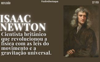 Sabedoria de Isaac Newton: O Segredo para o Sucesso em 2026 REFLEXÃO HORIZONTAL