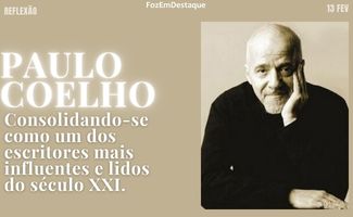 Universo Conspira Paulo Coelho: Reflexão para uma Vida Plena em 2026 REFLEXÃO HORIZONTAL