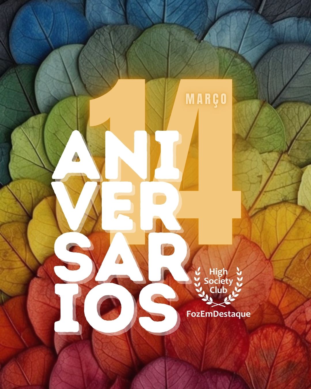 Aniversários HighSocietyClub FozEmDestaque 14/03/2026: VIPs em Festa 11