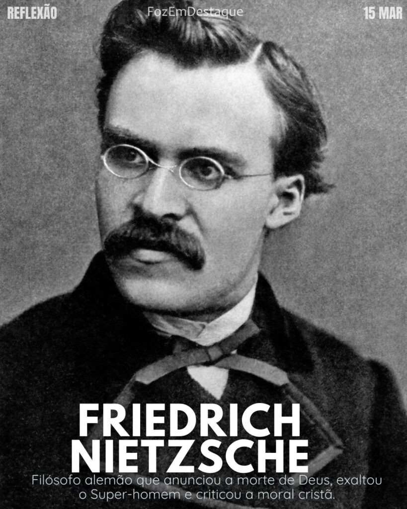 "O que não provoca minha morte faz com que eu fique mais forte." – Friedrich Nietzsche
Reflexão Foz em Destaque
Resiliência de Nietzsche 2026