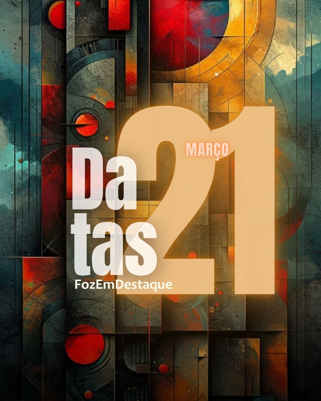 Datas Comemorativas 21-03-2026: Consciência, Natureza e Arte no Dossiê do Dia 5