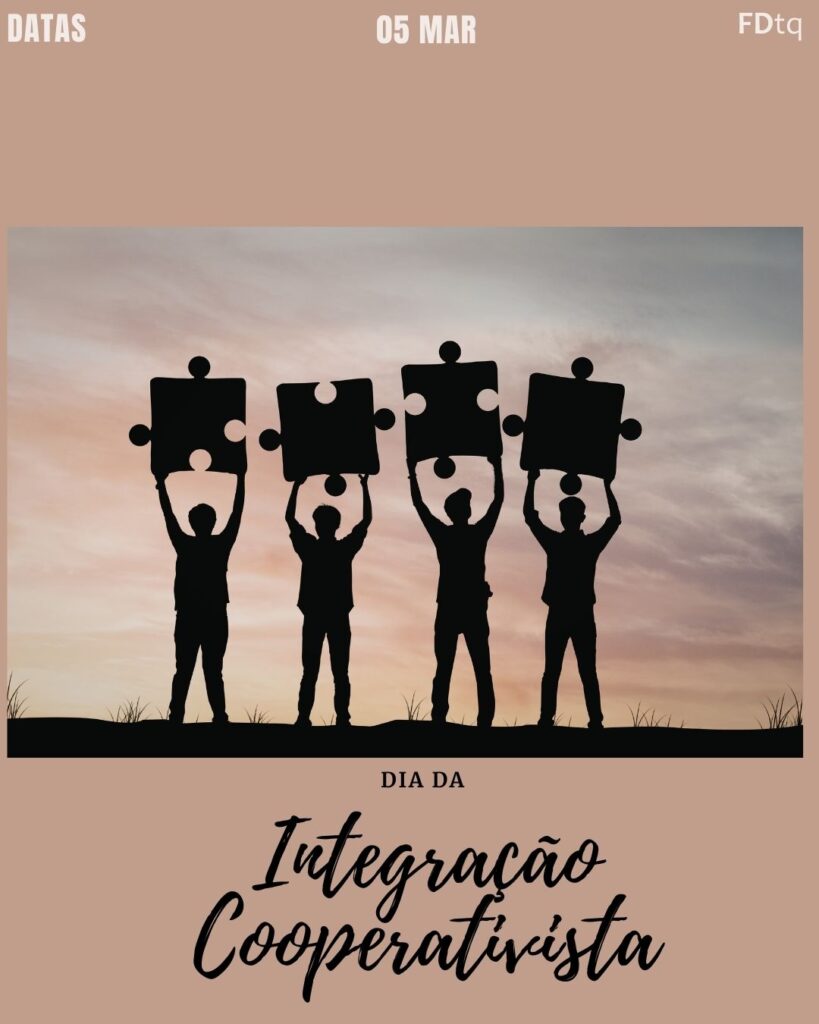 Dia da Integração Cooperativista 2026
Datas Comemorativas 05/03/2026
