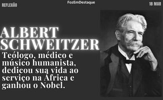 Vitalidade Interior: O Despertar com Albert Schweitzer em 2026 REFLEXÃO HORIZONTAL