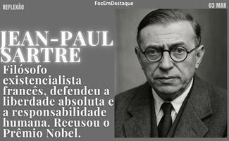 Solidão Jean-Paul Sartre: Como ser sua melhor companhia em 2026 REFLEXÃO HORIZONTAL
