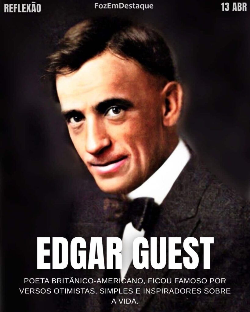 Reflexão Edgar Guest 2026